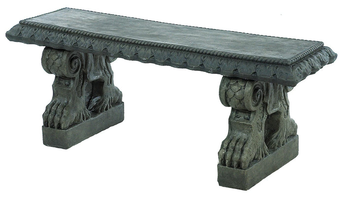 Bench - Rope Bench with Claw Legs