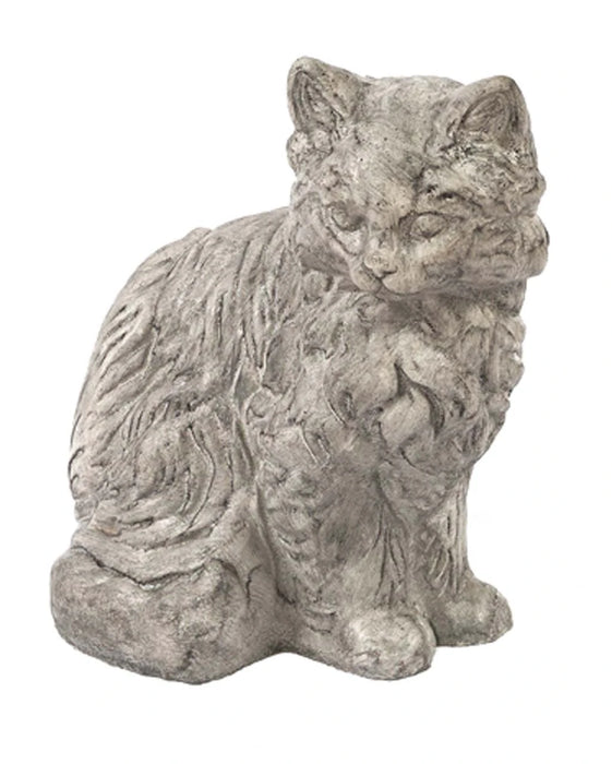 Statue - Sitting Furry Cat