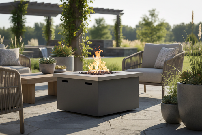 Small propane fire pit