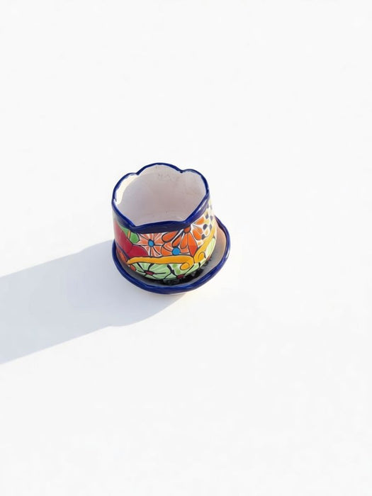 Small Pot with Saucer