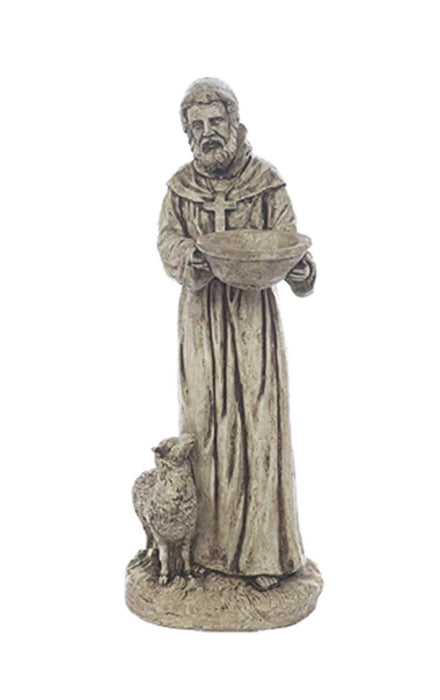 Statue - St. Francis with Lamb