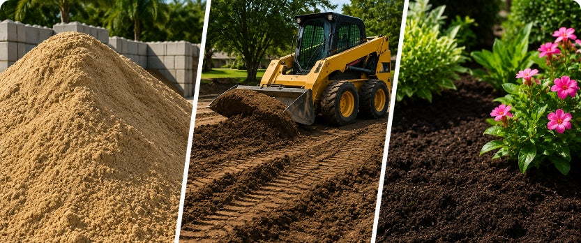 Sand, Fill Dirt & Top Soil