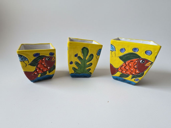 Set of 3 Square Pots