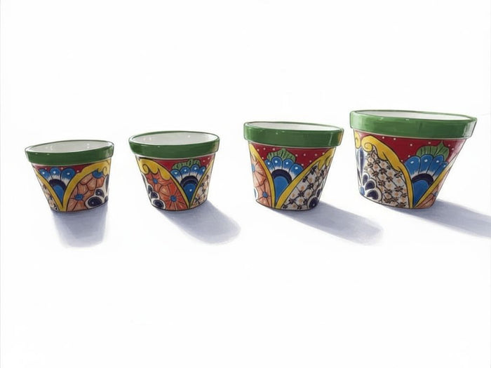 Set of 4 Flower Pots