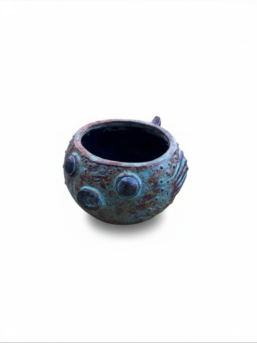 Small Blow Fish Planter