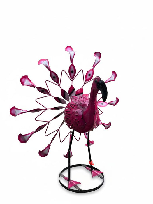 Flamingo with Windmill