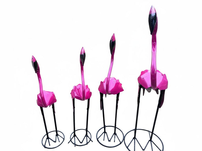 Set of 4 Flamingos