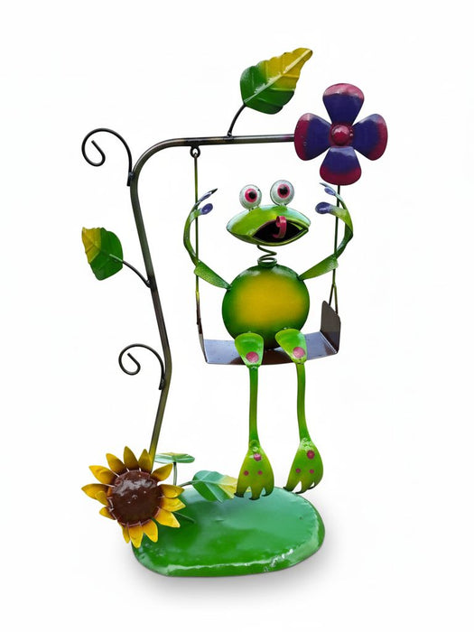 Frog on Swing