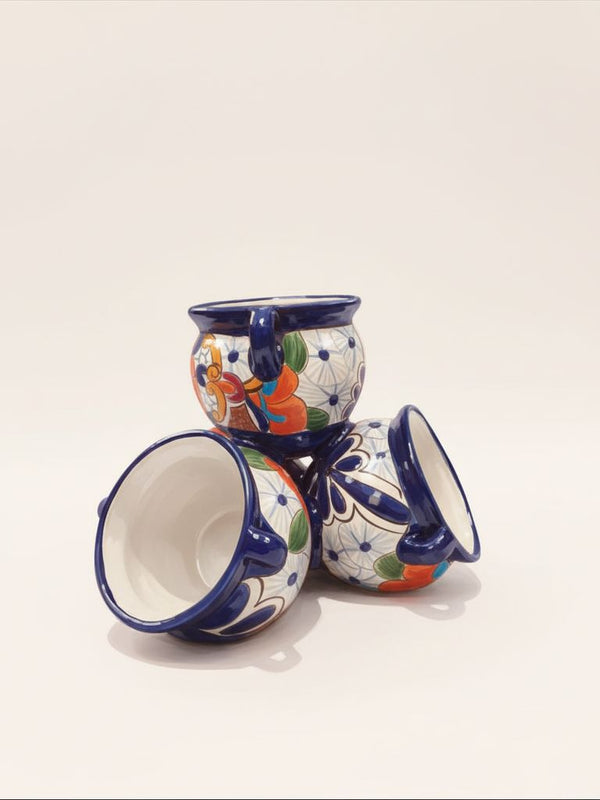 4 Colorful Little Pots